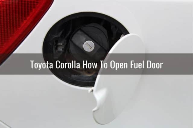Open car fuel door